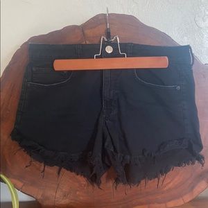 American Eagle faded black shorts size 12